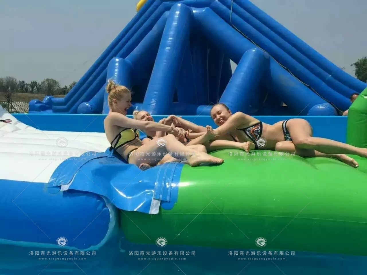 南漳儿童乐园充气游泳池